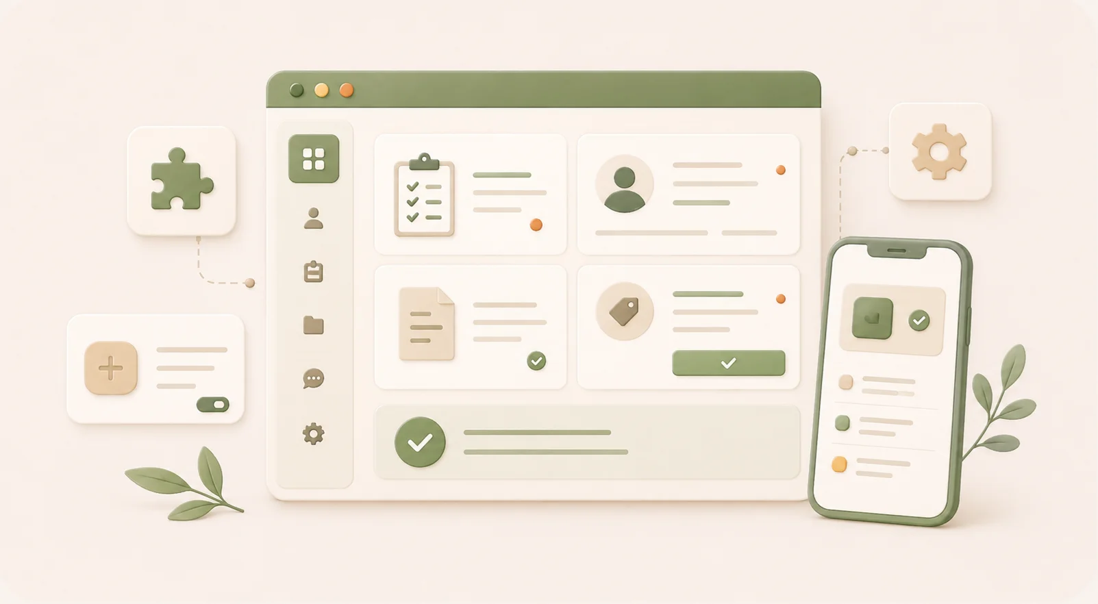 Ilustración de Apps Personalizadas